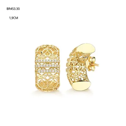 Brincos em Ouro 18K