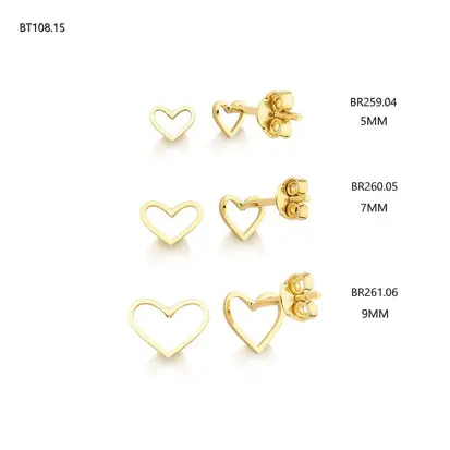 Brincos em Ouro 18K