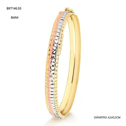 Braceletes em Ouro 18K