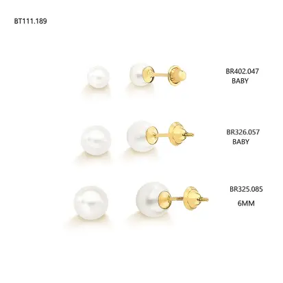 Brincos em Ouro 18K