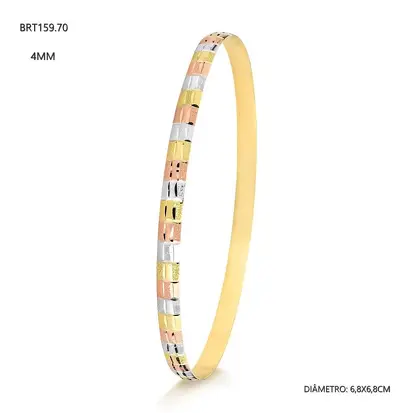 Braceletes em Ouro 18K