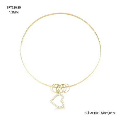 Braceletes em Ouro 18K