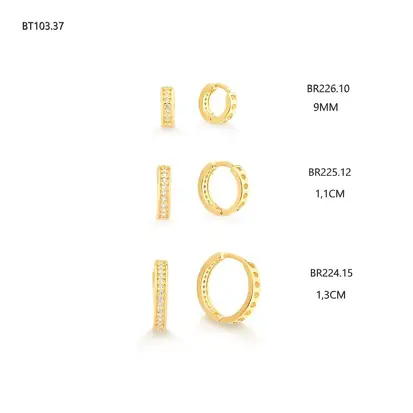 Brincos em Ouro 18K
