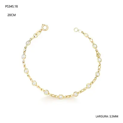 Pulseiras em Ouro 18K