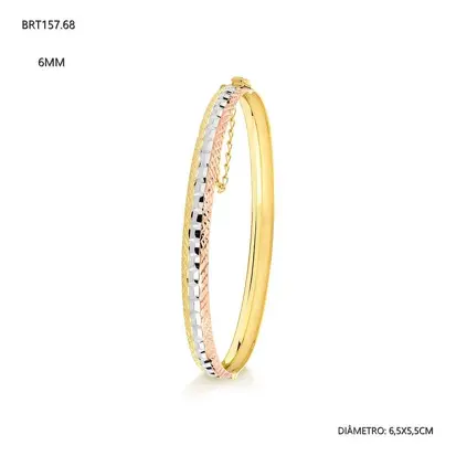 Braceletes em Ouro 18K
