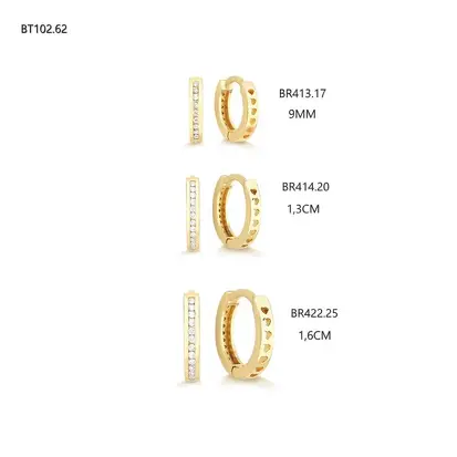 Brincos em Ouro 18K