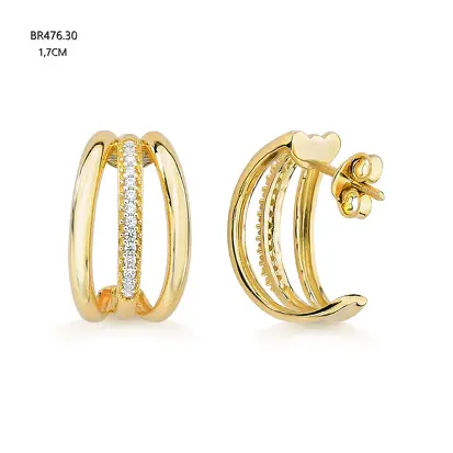 Brincos em Ouro 18K