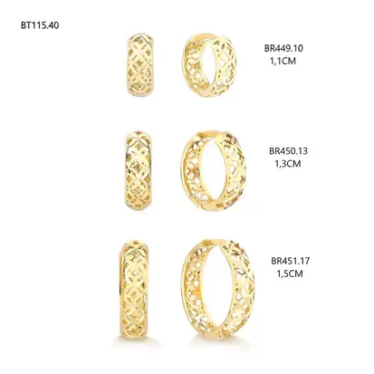 Brincos em Ouro 18K