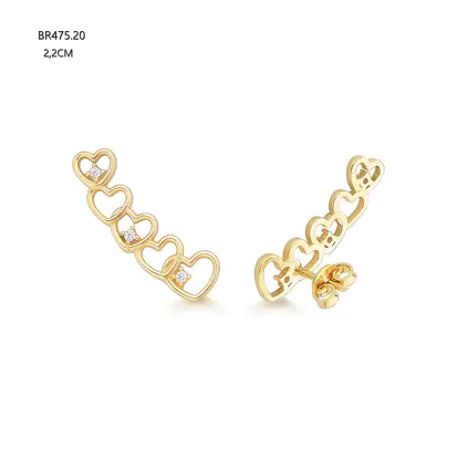 Brincos em Ouro 18K