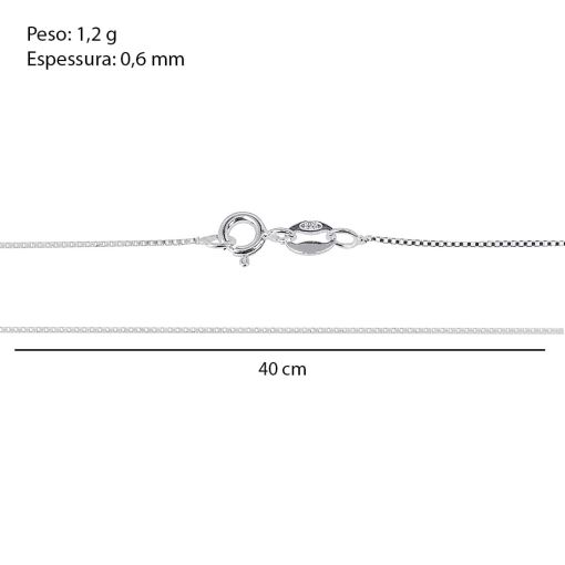 Corrente Veneziana Prata 40cm