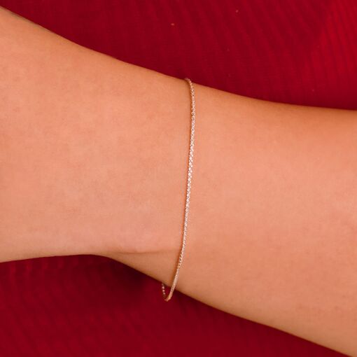 Pulseira Prata 18cm