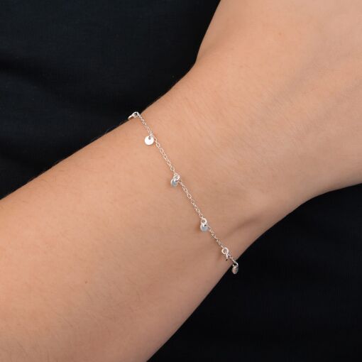 Pulseira Prata 7 Medalhinhas