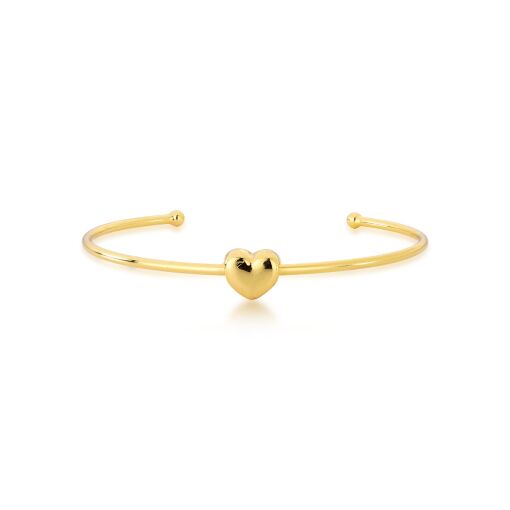 Bracelete Coração Liso
