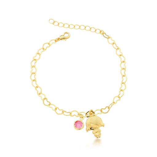 Pulseira Menina ou Menino Zircônia Colors