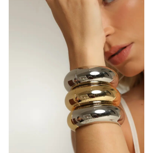 Bracelete Maxi Abaulado