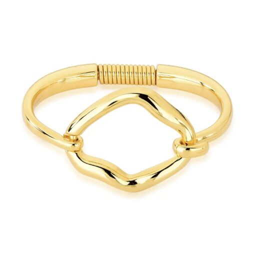 Bracelete Orgânico com Abertura Superior