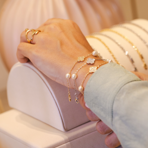 PULSEIRA INSPIRAÇÃO PÉROLAS