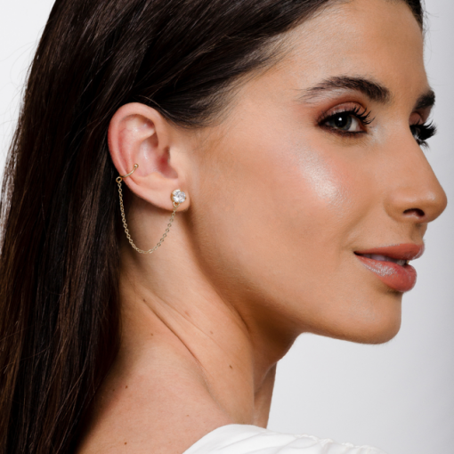 BRINCO LUZ COM PIERCING FAKE