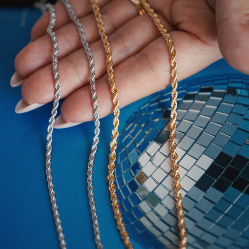 COLAR CORDÃO BAIANO 45CM