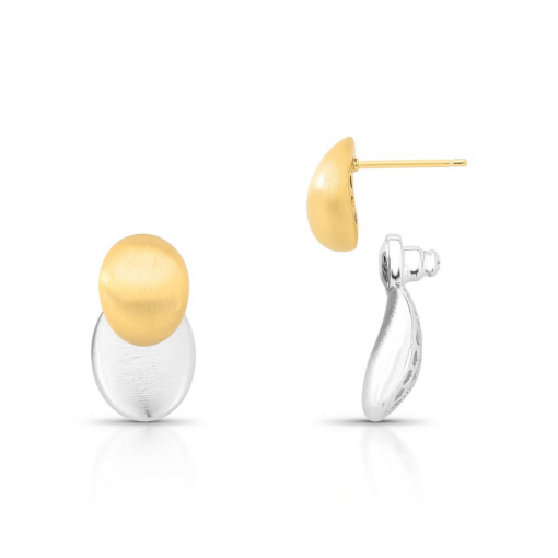 BRINCO EAR JACKET MIX BANHO ACETINADO