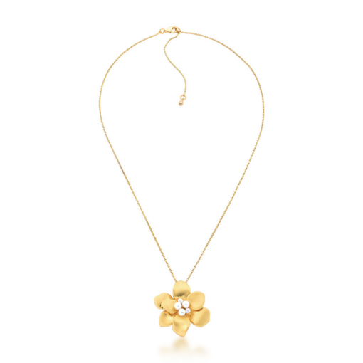 COLAR FLOR PÉROLA ACETINADO