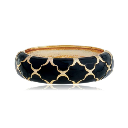 BRACELETE ESMALTADO PRETO