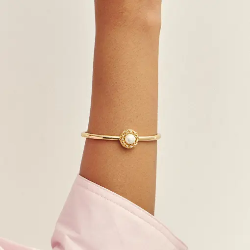 BRACELETE PEROLA SHELL REDONDO