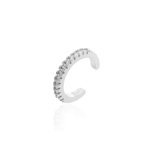 PIERCING PRATA CRAVEJADO ZIRCONIA
