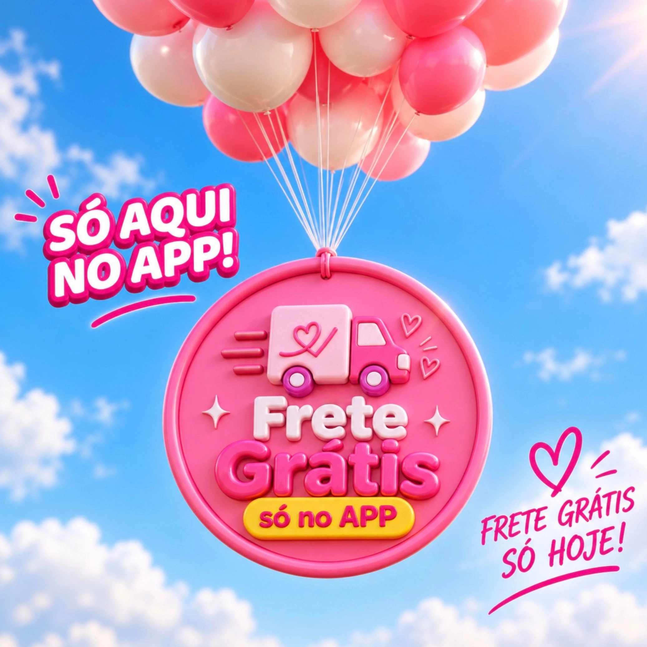 frete gratis só app
