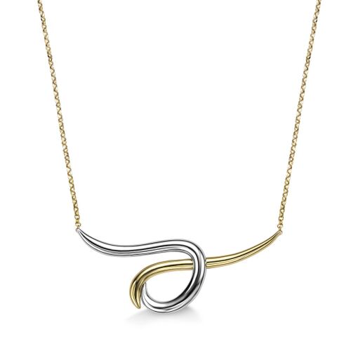 Colar Laço Contemporâneo 18K