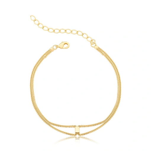 Pulseira Banhada a Ouro