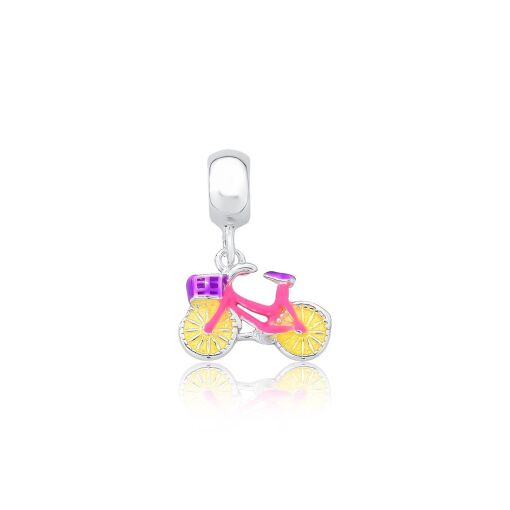 Berloque Prata 925 - Bicicleta