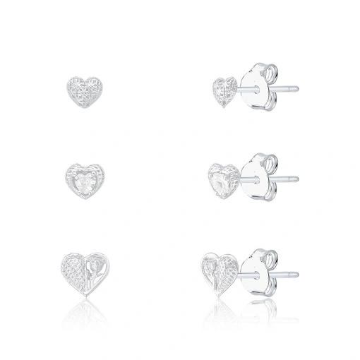 Trio Brinco Prata 925