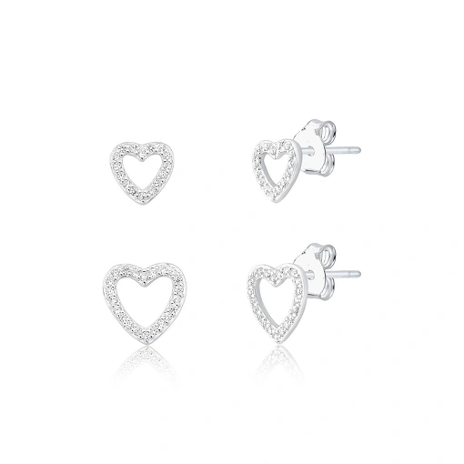 Dupla Brinco Prata 925