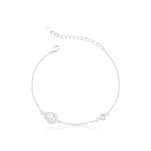 Pulseira Gota - Prata 925