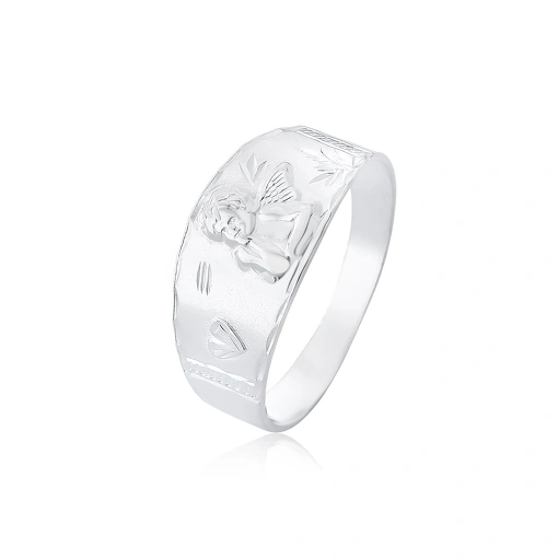 Anel Prata 925 - Santo