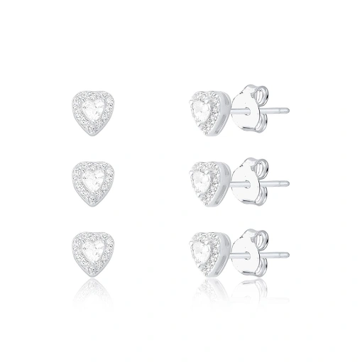 Trio Brinco Prata 925