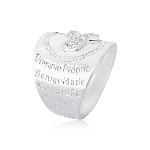 Anel Prata 925 - Espirito Santo