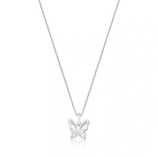 Gargantilha Prata 925 - Borboleta