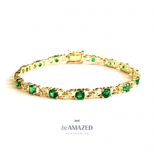 Pulseira riviera elos gold