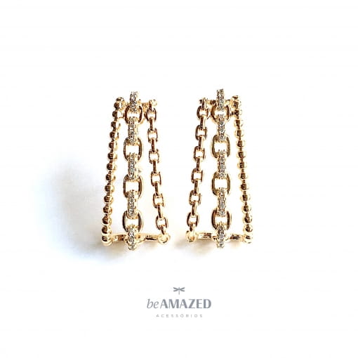 Ear hook chain lovers