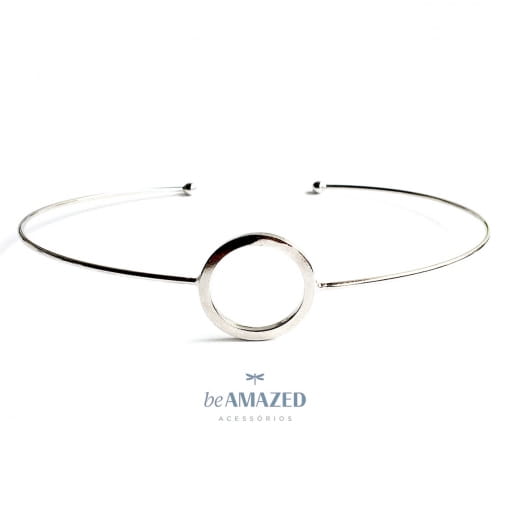 Choker circle vazado