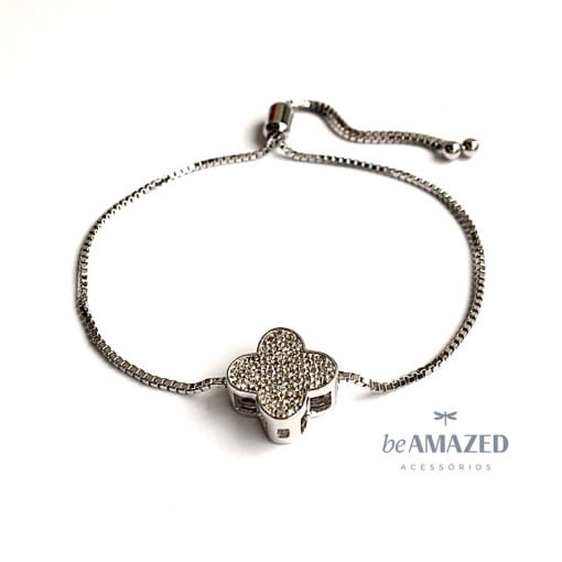 Pulseira flower ajustável