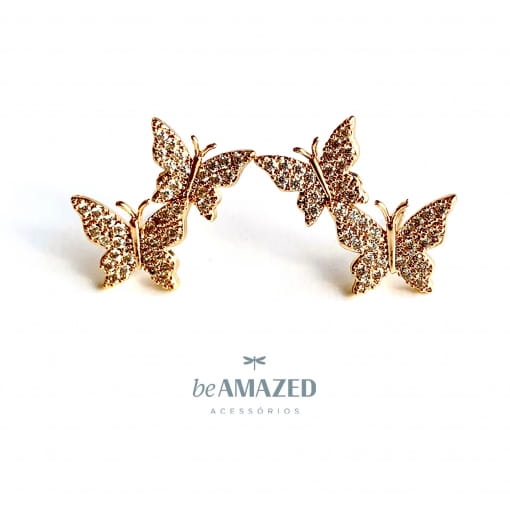 Ear cuff butterfly