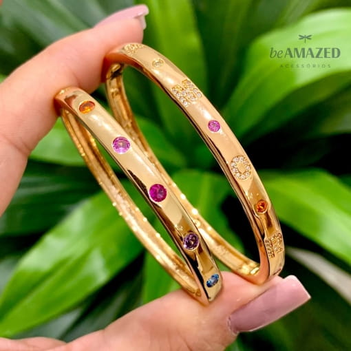 Bracelete ponto de luz rainbow