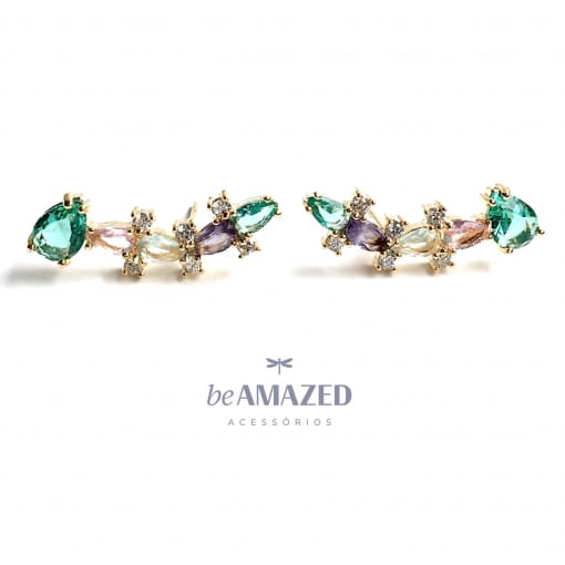 Ear cuff gotas colors