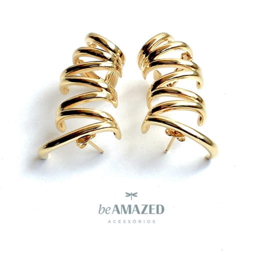 Ear cuff 4 V gold