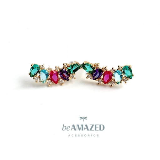 Ear cuff garden colors