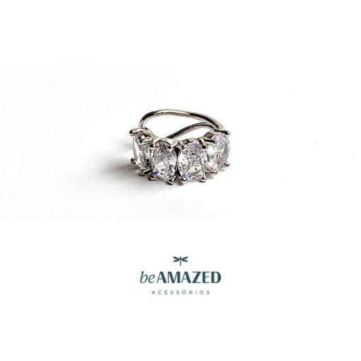Piercing riviera oval cristal