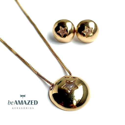 Conjunto esfera estrelinha
